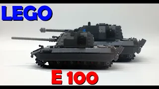 LEGO E100 [Lego Tank MOC] (reuploaded)