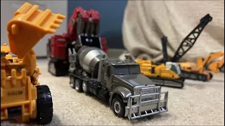 Transformers Stop Motion Revenge of the Fallen Devastator Combines Scene (2K Special)