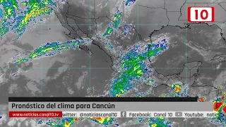 Pronóstico de clima para la Península de Yucatán