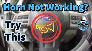 2015 Subaru Forester Horn Not Working | Car Horn Troubleshooting