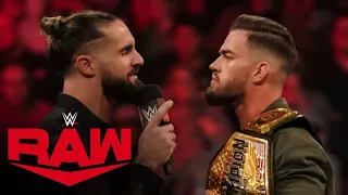 Seth “Freakin” Rollins emerges to taunt Austin Theory: Raw, Nov. 28, 2022