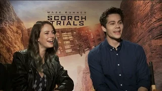 Maze Runner: Scorch Trials interviews - O'Brien, Esposito, Scodelario, Lee, Salazar