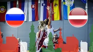 Russia v Latvia - Full Game - FIBA U20 Women's European Championship 2018