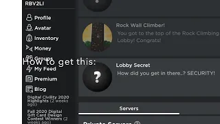 Roblox | Airplane 4 | How to get Lobby secret badge