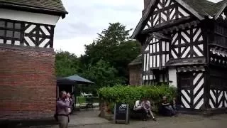 Little Moreton Hall, Cheshire - inside and outside