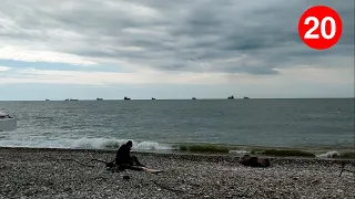 20. Одиночное путешествие КИСЛОВОДСК-АДЛЕР. Городской пляж Туапсе. Привет, Лазаревское!