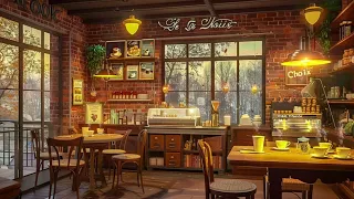 Smooth Jazz Melodies Perfect for Effective Work & Study ☕ Cozy Cafe Space with Relaxing Melodies