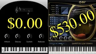 Can You Hear the Difference Between Cheap and Expensive VIRTUAL Pianos?