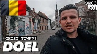 Solo in the Abandoned Ghost Town of Doel // Belgium Travel Vlog