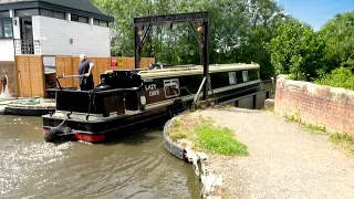 We BLOCKED THE CANAL to get Fuel for our Narrowboat!