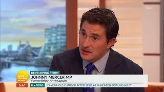 Johnny Mercer MP Comments on the Universal Credit Debate | Good Morning Britain