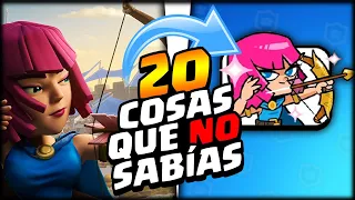 20 COSAS QUE NO SABÍAS DE CLASH ROYALE *Te Sorprenderan*