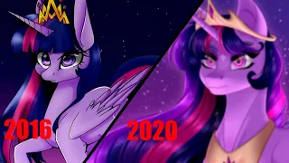 [Re-draw] Twilight's Rule .:Speedpaint:. (MLP)