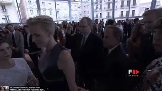 The Arrival of "ALBERT II Prince de Monaco" with his wife Charlene at LOUIS VUITTON Cruise Show