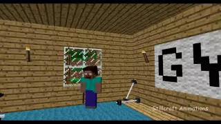 Школа Монстров Minecraft анимация   Урок Физкультуры