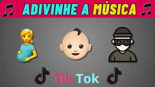 ADIVINHE A MUSICA DO TIK TOK COM EMOJIS🎵 Desafio Musical #6 🎤O melhor quiz musical