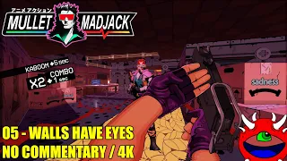 Mullet Mad Jack - Chapter 05 Walls Have Eyes - No Commentary Gameplay