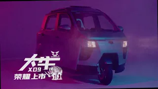 Рекламный ролик трицикла с кабиной ZONGSHEN XD9