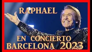 RAPHAEL Gira Victoria Concierto Barcelona 2-12-2023