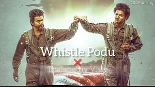 Whistle Podu  | The Greatest Of All Time | Thalapathy Vijay | VP | U1 | AGS | T-Series | OS Buddha