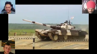 Реакция Иностранцев на Танковый Биатлон в России