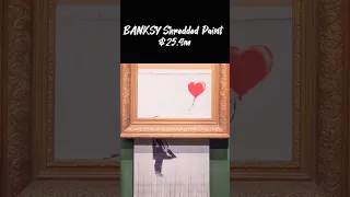 Banksy’s ‘Self-Destructing’ Painting Sold for a Record $25.4 Million #lifestyle #luxury #art