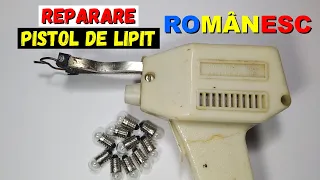 Repairing a romanian Radio Progres soldering gun 100W