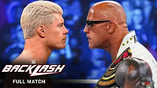 The Rock vs. Cody Rhodes: Backlash 2024 - Special Referee Match