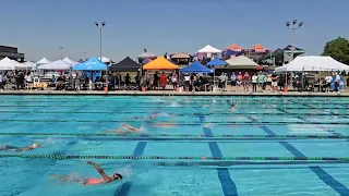 Girls 100M Backstroke