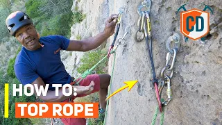 How To Set Up A Top Rope Anchor | Climbing Daily Ep.1761