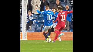 Salah goal vs Rangers 💫