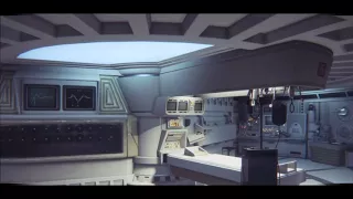 Nostromo medical bay / Deckard's apartment ambience sound