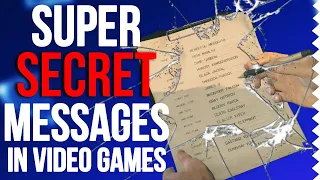 Super Secret Messages In Video Games!