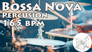 bossa 165 Play along drums Bossa nova 165 bpm :: Batería Para Tocar Bossa nova 165 bpm