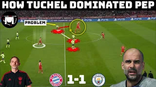 Tactical Analysis : Bayern Munich 1-1 Manchester City | Bayern Make City Shaky |