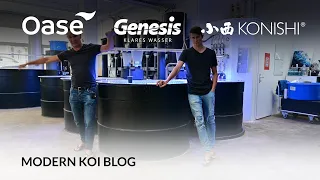 Modern Koi Blog #5479 - Vergleich von gepumpten Anlagen und Schwerkraftanlagen im Energieverbrauch