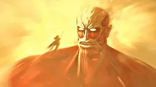 Attack on Titan 2 Final Battle - Ending & Colossal Titan Boss Fight (Season 3)