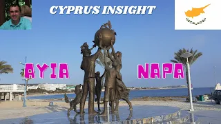 Ayia Napa Cyprus, Walk Hotels beach bars and Harbour, as it Prepares for the Season