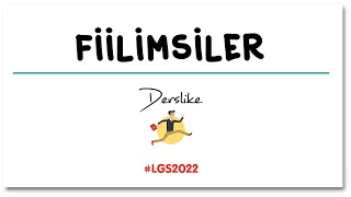 Fiilimsiler | 8. Sınıf