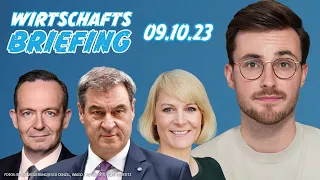 Wahlen, Förderflop, Bildungsmilliarde | WIRTSCHAFTSBRIEFING | 09. Oktober 2023 mit Maurice Höfgen