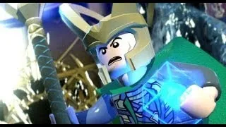 LEGO Marvel Super Heroes 100% Walkthrough Part 7 - Bifrosty Reception (Loki Boss Fight)