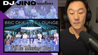 DJ REACTION to KPOP - BTS 'I'LL BE MISSING YOU' COVER IN THE LIVE LOUNGE