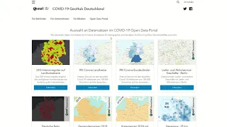 Covid-19: Geohub zeigt Auslastung der Intensivbetten