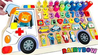 Best Learn Shapes, Numbers, Counting, Occupations & Vehicles