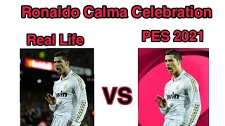 Ronaldo Calma Celebration Pes 2021 #Shorts