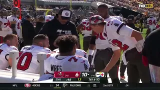 Tom Brady HEATED At Offensive Line During Buccaneers vs Steelers 😳