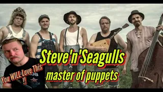 Johi REACTS to Steve'n' Seagulls - Master of Puppets by METALLICA