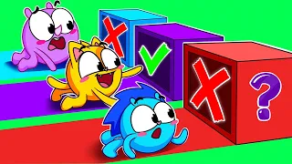 Live Stream || What’s In The Box 🙀 Mystery Game+More Funny Cartoons for Kids