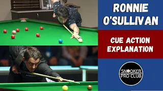 Ronnie O'Sullivan cue action explained (personal example)