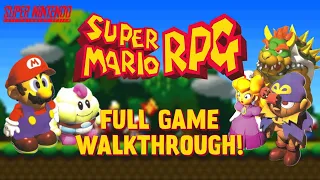 Super Mario RPG Full Game Walkthrough - All Bosses & Hidden Chests! (No Commentary)